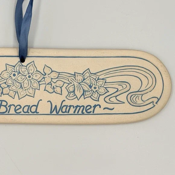 VTG 1991 Lyn Ulick French Bread Warmer Floral Ceramic Kitchen Wall Decor USA - Picture 3 of 6